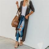 Fashion Button Long Sleeve Pocket Cardigan