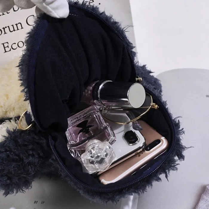 Womens Penguin Cute Zipper Crossbody Bags