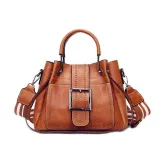 Large Capacity Vintage Tote Crossbody Bag