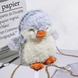 Womens Penguin Cute Zipper Crossbody Bags