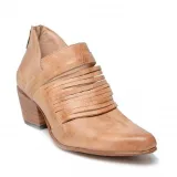 Women Vintage Ankle Boots Casual Chic Zipper Boots
