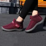 Women's casual and comfortable waterproof snow boots