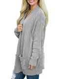 Knitted Acrylic Casual Sweater