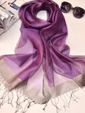 Beach Fringed Solid Scarve