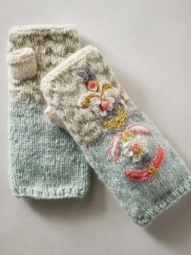 Casual Knit Gloves Handwarmers