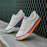 Fashion Casual Korean Style Mixed Color Canvas Shoes Sneakers