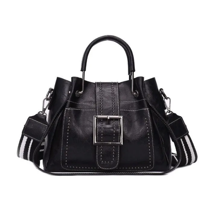 Large Capacity Vintage Tote Crossbody Bag