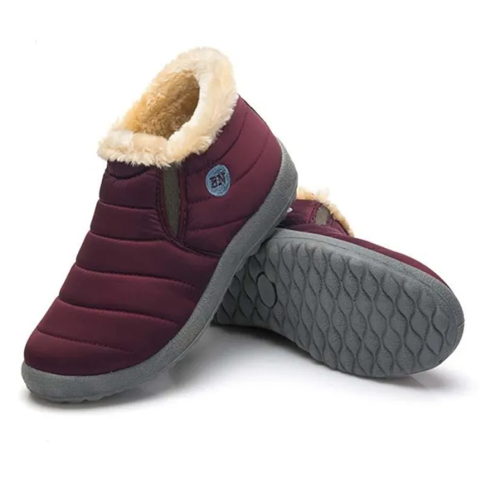 Women Snow Booties Casual Comfort Warm Plus Size Waterproof Shoes