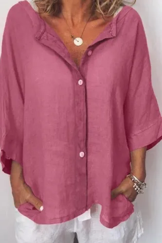 Long Sleeve Cardigan Casual Cotton Shirt