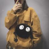 Cute Big Eyes Design Crossbody Bag