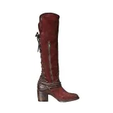 Women Vintage Lace Up Boots European Style Bandage Above Knee Boots