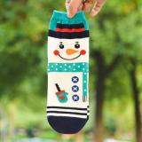 Christmas Socks 1pc Warm Santa Snowman Elk Bear Pattern Cute Ladies Socks