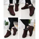 Women Winter Shoes Warm Snow Zipper Ankle Boots