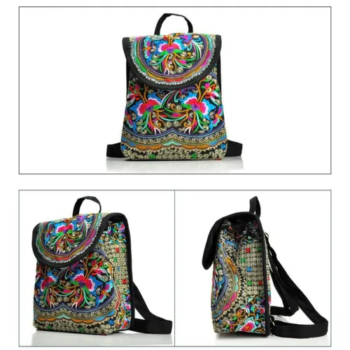National Exquisite Embroidered Mini Bag