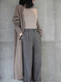 Women Knitted Long Sleeve Open Front Long Maxi Cardigan