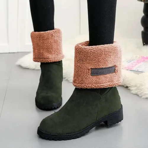 Women Snow Booties Casual Comfort Warm Shoes