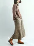 Loose Batwing Sleeves Knitting Sweater
