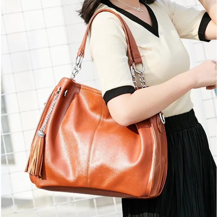 Bag - Women Crossbody Fashion Joker Tote Large Capacity Shoulder Bag
