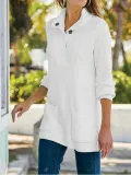Knitted Plain Sweater