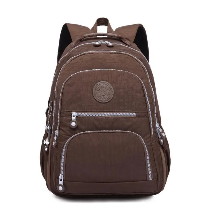 Outdoor Travel Waterproof Nylon Casual Multi Pockets Backpack