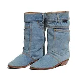 Women Casual Denim Boots