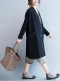 Thickened Long Sleeve Women Baggy casual Cardigan