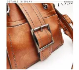Large Capacity Vintage Tote Crossbody Bag