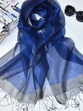 Beach Fringed Solid Scarve