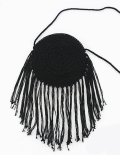 Women Hand-Woven Straw Shoulder Bag Tassel Beach Bag Handbag