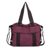 Vintage Canvas Bag Ladies Shoulder Bag cCasual Messenger Bag