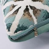 Plant Flower Chenille Pillowcase