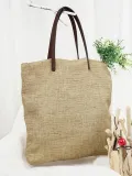 4 Colors Simple Literature Linen Shoulder Bag