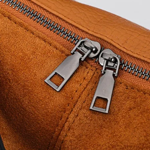 Bag - Fashionable Rivet Frosted Motorcycle Large Bag