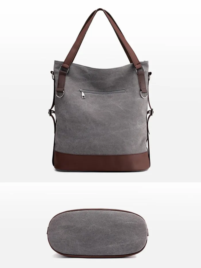 Women Canvas Large Capacity Bag Leisure  Shoulder Bags