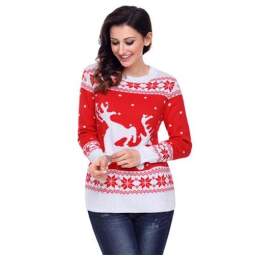 Oversize Cute Sweater Winter Pullover Christmas Jumper