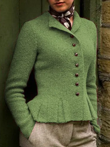 Women Buttoned Vintage Sweater Cardigans
