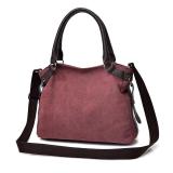 Vintage Casual Handbags Canvas Ladies Shoulder Bag Large Capacity Multi-layer Bags