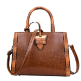 Women Solid Casual PU Leather Bag