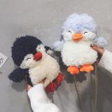 Womens Penguin Cute Zipper Crossbody Bags