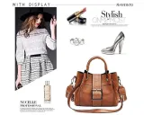 Large Capacity Vintage Tote Crossbody Bag
