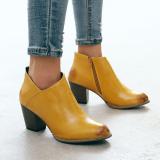 Closed Toe Chunky Heel Med (3-8Cm) Boots