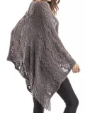 Tassel Cloak Knitting Sweater