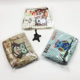 Fashion Cartoon Owl Zero Wallet Key Bag Children's PU Wallet Coin Bag