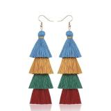 Handmade Colorful Tasseled Bohemia Earrings