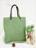 4 Colors Simple Literature Linen Shoulder Bag