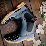 Women Two-Tone Duck Boots