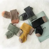 Warm Thick Line Cotton Pile Socks