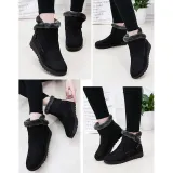 Women Winter Shoes Warm Snow Zipper Ankle Boots
