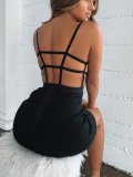 Sexy Spaghetti Straps Backless Bodycon Dresses