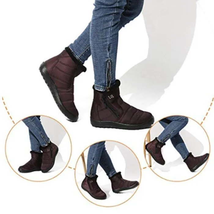 Women Outdoor Anti-Slip Walking Snow Boots